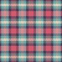 Seamless tartan plaid pattern with texture and pastel color. vector