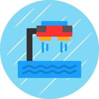 diseño de icono de vector de flyboard