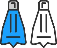 Fins Vector Icon Design