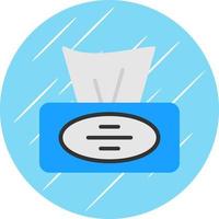 Tissue Box Vector Icon Design