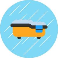 Bathtub Vector Icon Design