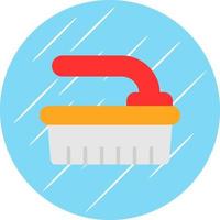 Cleaning Brush Vector Icon Design