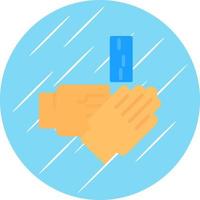 Washing Hands Vector Icon Design