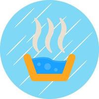 Steam Vector Icon Design