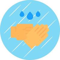 Hand Washing Vector Icon Design