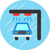 Car Wash Vector Icon Design