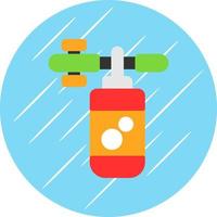 Foam Gun Vector Icon Design