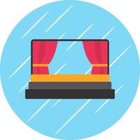 Stage Vector Icon Design