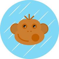 Monkey Vector Icon Design