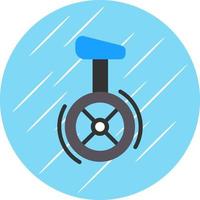 Unicycle Vector Icon Design