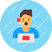 Customer Service Vector Icon Design