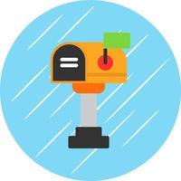 Letter Box Vector Icon Design