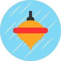 Top Spin Vector Icon Design