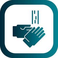 Washing Hands Vector Icon Design