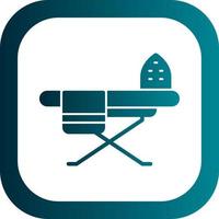 Ironing Board Vector Icon Design