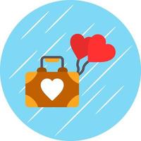 Honeymoon Vector Icon Design