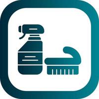 Cleaning Tools Vector Icon Design