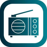 diseño de icono de vector de radio