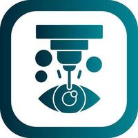 Laser Surgery Vector Icon Design