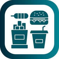 Fastfood Vector Icon Design