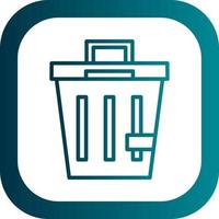 Garbage Vector Icon Design