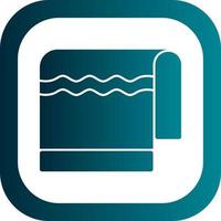 Towel Vector Icon Design