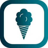 Ice Cream Vector Icon Design