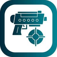 Shooting Game Vector Icon Design