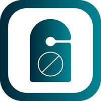 Do Not Disturb Vector Icon Design