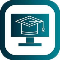 E Learning Vector Icon Design