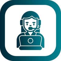 Call Center Vector Icon Design