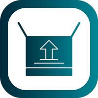 Open Box Vector Icon Design