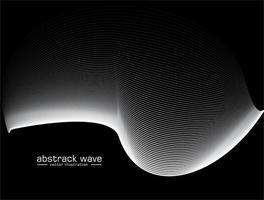 Abstract grey light lines on black background. Elegant for Business or hi-tech presentation template or advertising layout magazine, brochure, banner, poster, business card template. vector