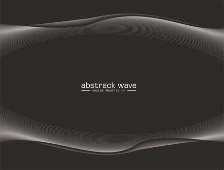 Abstract waves background. Template design vector