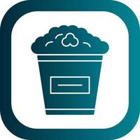 Popcorn Vector Icon Design