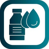 diseño de icono de vector de hidratación