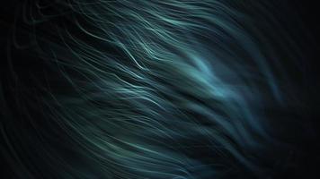 Abstract flowing green blue ghostly organic wavy lines motion background animation. Full HD and looping. video