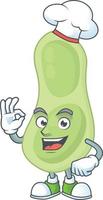 Staphylococcus pneumoniae Cartoon character vector