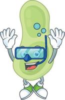 Staphylococcus pneumoniae Cartoon character vector