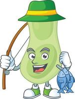 Staphylococcus pneumoniae Cartoon character vector