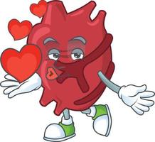 Heart Cartoon character vector