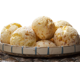 Brazilian snack, traditional cheese bread from Minas Gerais  pao de queijo png