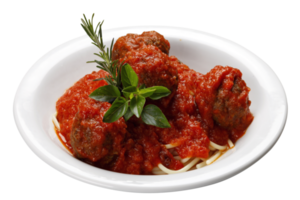 Bolognese Spaghetti with Meatballs