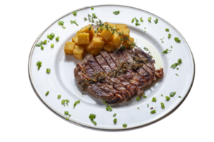 Fresh grilled meat. Grilled beef steak png