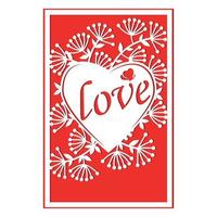 Greeting card template with Mother's Day, Valentine's Day, wedding and birthday in the style of papercut. vector