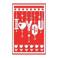 Greeting card template with Mother's Day, Valentine's Day, wedding and birthday in the style of papercut. vector