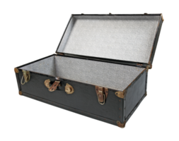 läder trunk gammal png