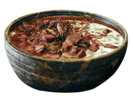 feijoada cooked in a wood png