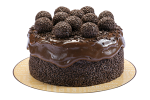 Chocolate cake with bonbon, sweet Brigadeiro png