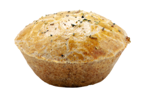 Empada Brazilian snack. pie with chicken, wholemeal flour png
